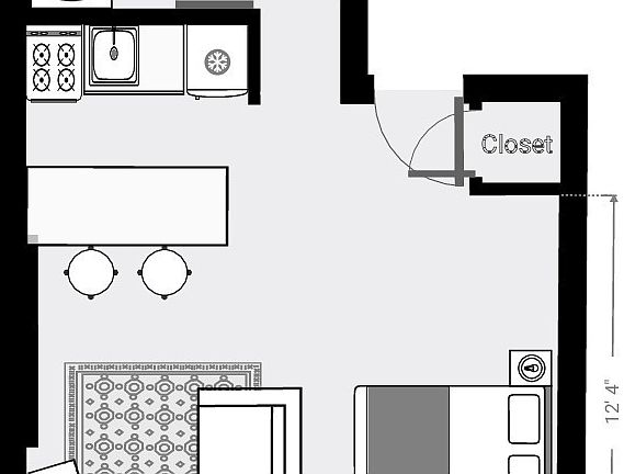 2nd image of 135 W 82nd St APT 4