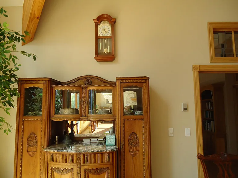 China Cabinet in Great Room Dining Area