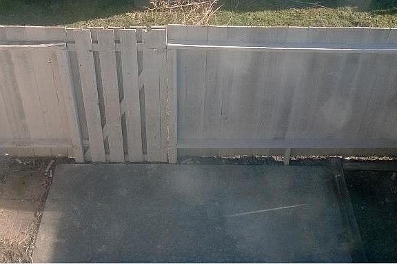 Back patio