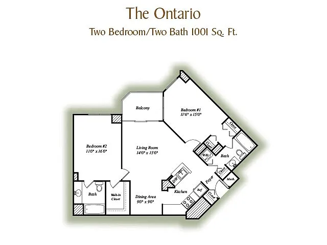 Floor plan Ontario
