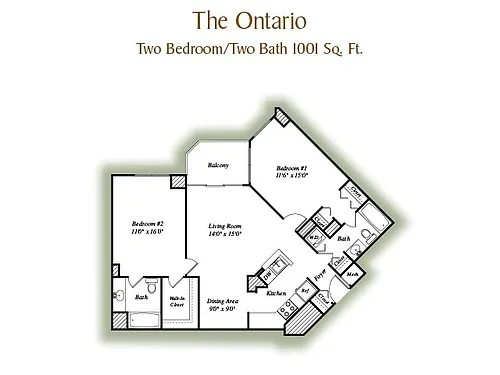 Floor plan Ontario