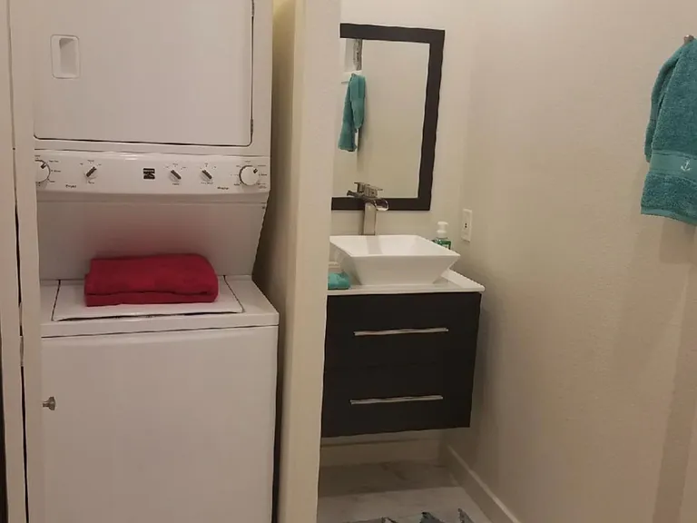 Large load washer dryer purchased new in 01/2024