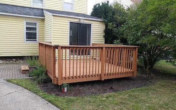 Enclosed patio/deck