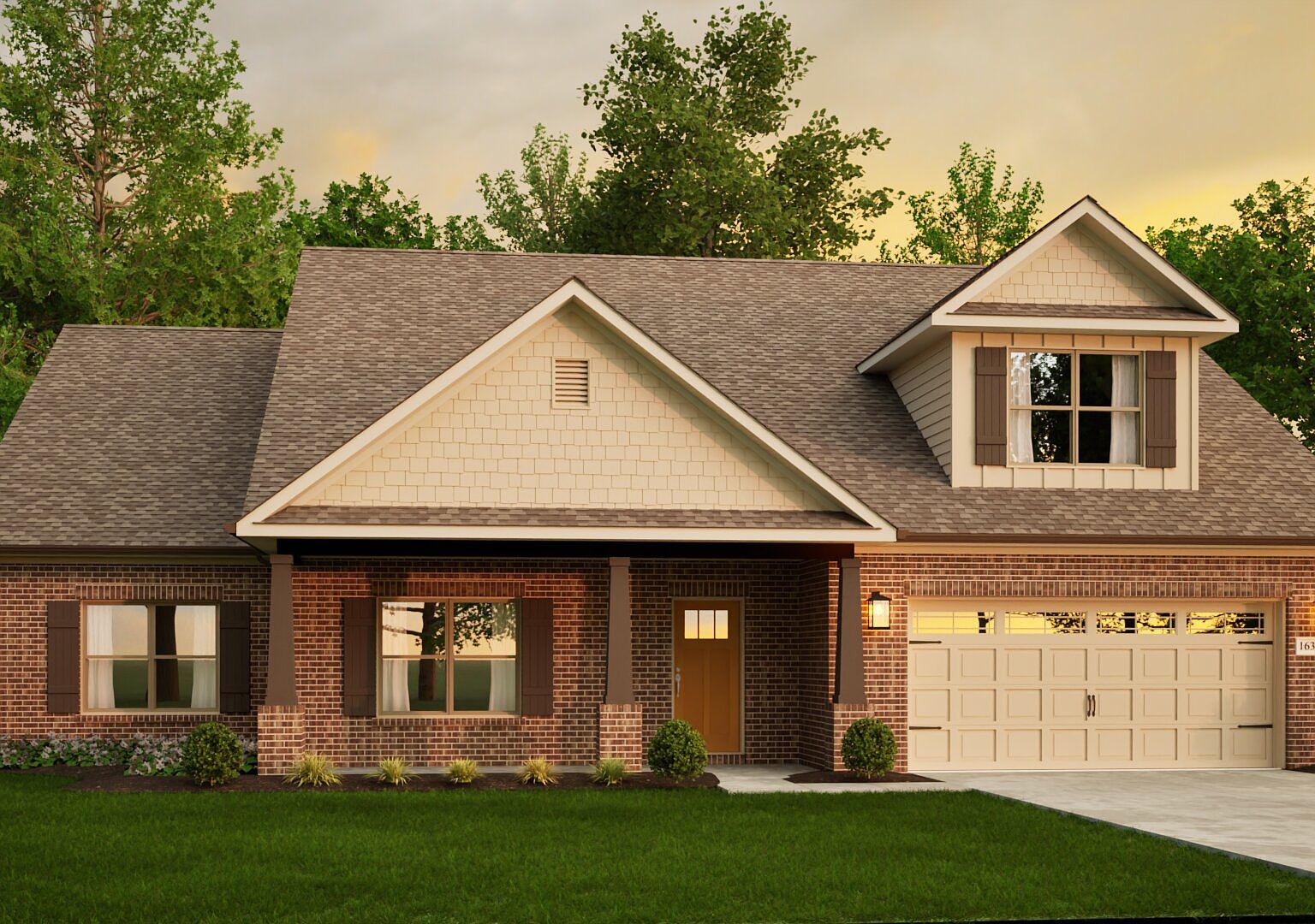 The Franklin, Founders Plan, Blue Ridge at Mount Carmel, Huntsville, AL