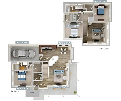 Floor plan C3T-1436