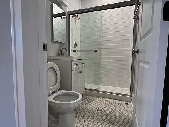 Newly renovated bath and shower