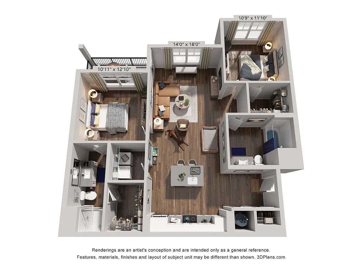 Floor plan Plains