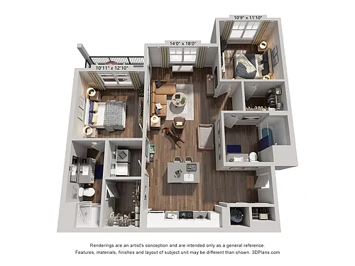 Floor plan Plains