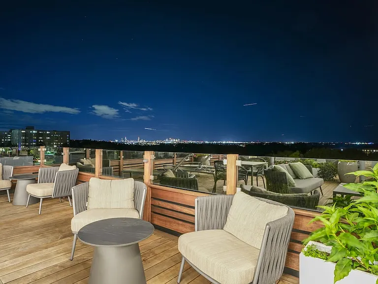 Rooftop lounge