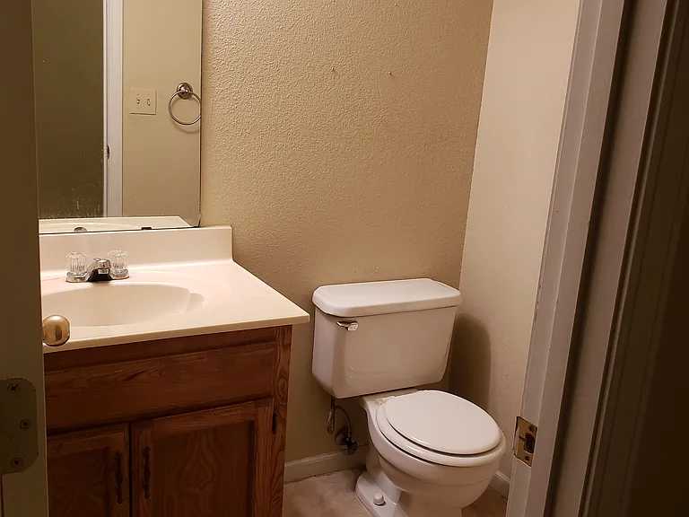 Half bath on main level