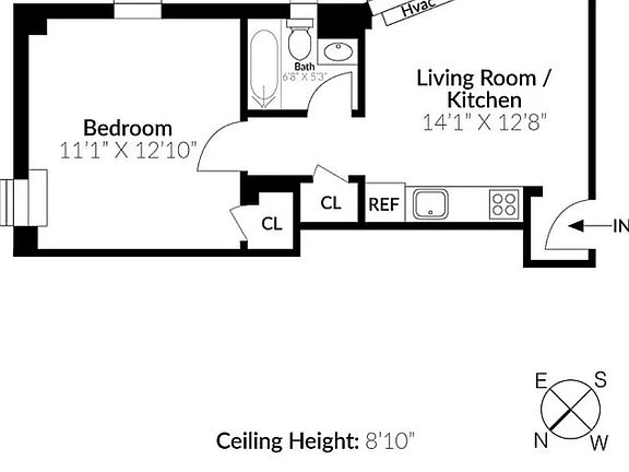 2nd image of 55 W 11th St APT 6E