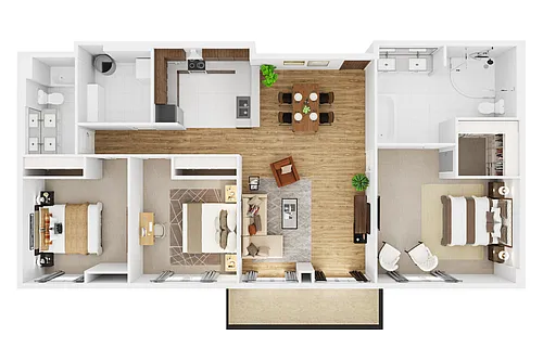 Floor plan Hibiscus
