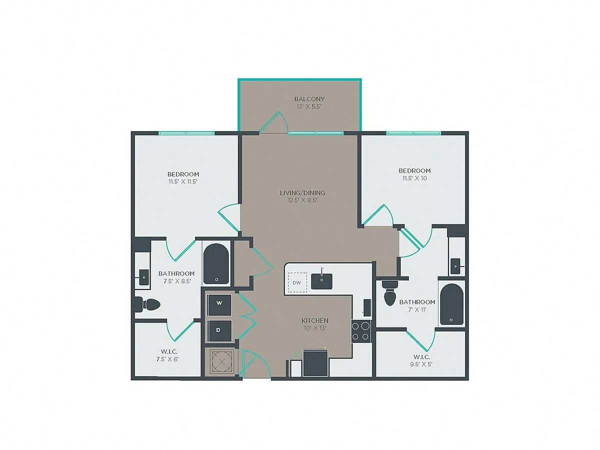 Floor plan B1-A