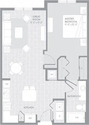 Floor plan Prado D