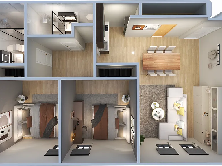 Wildcat - 2 bedroom topview 2-R1_Exported_Native_File Wildcat - 2 bedroom topview 2-R1_Exported_Native_File