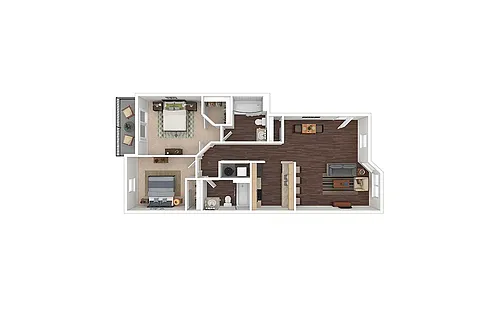 Floor plan Lavender - Classic