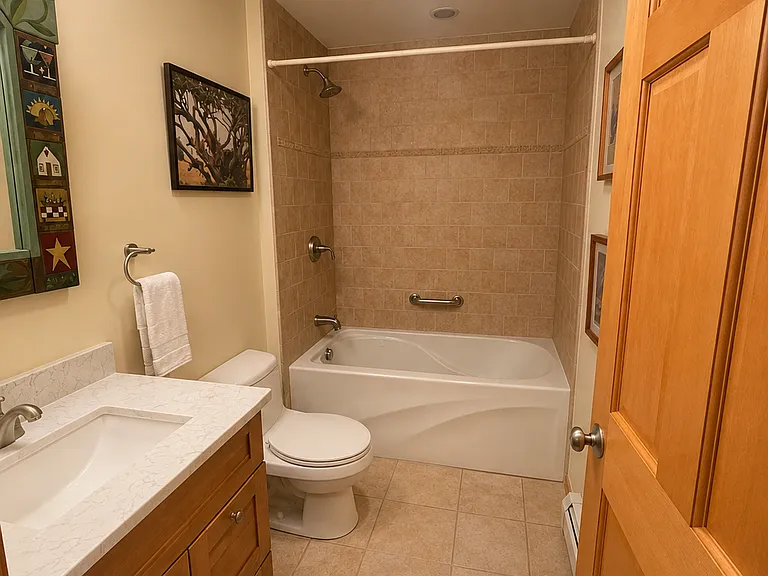 Guest bath jet tub