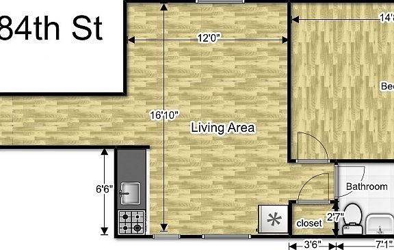 2nd image of 439 E 84th St #2BB