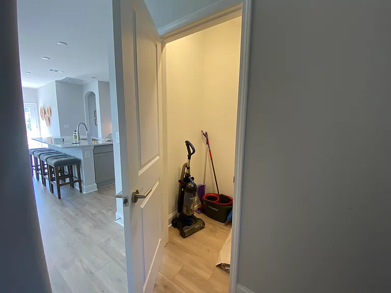Hall closet for storage