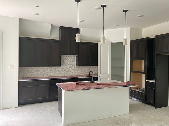 Kitchen under construction