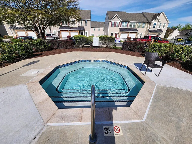Community hot tub