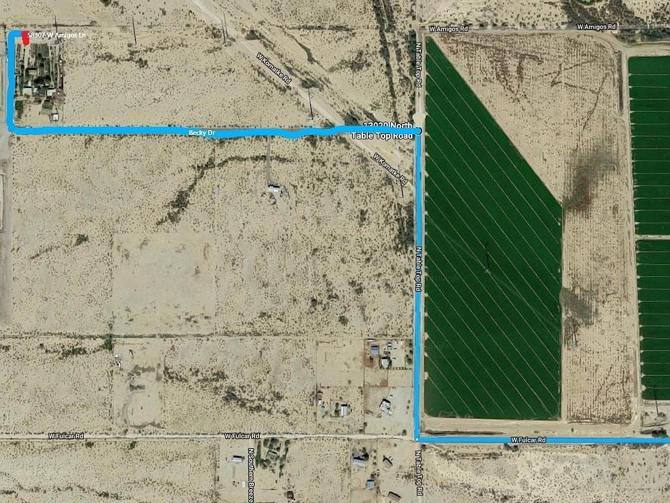 58307 W Amigos Map