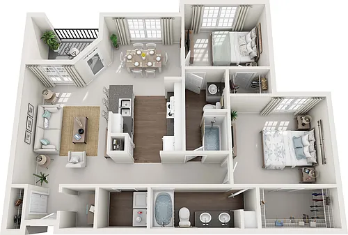 Floor plan B2