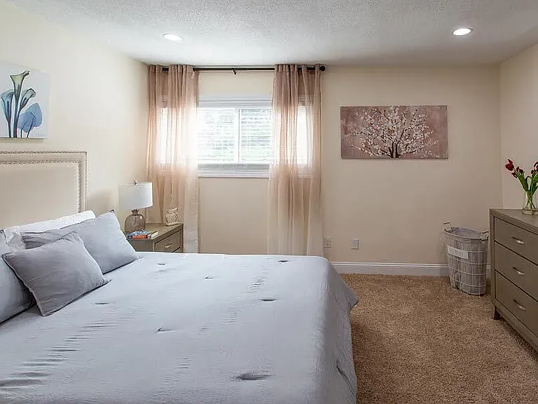 BEDROOM IN ONE BEDROOM - COOLIDGE FLOORPLAN