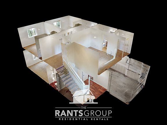 3d 'dollhouse' of the unit.