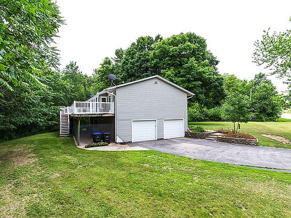 Large attache two car garage