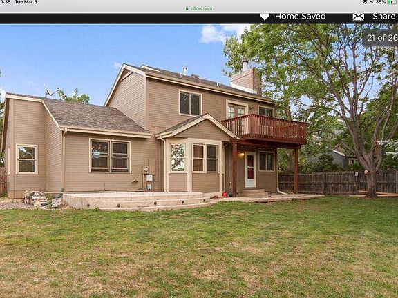 Back yard with Mountain View and 2nd level deck