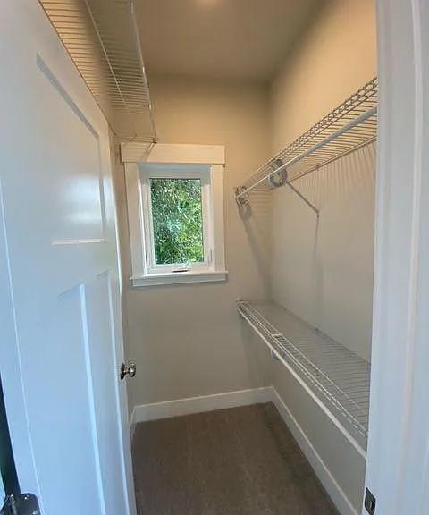 Master walk in closet