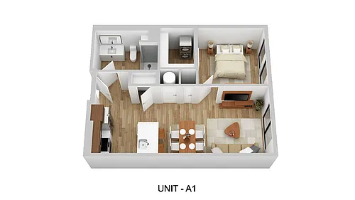 Floor plan A1