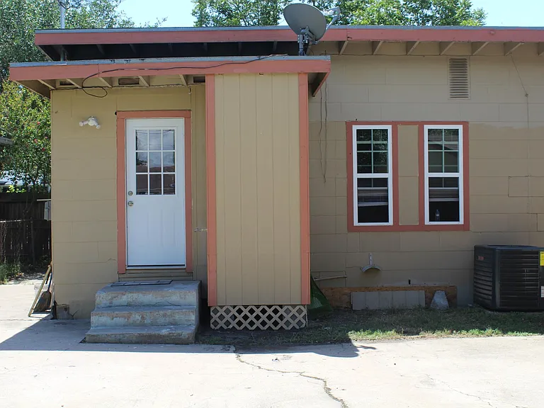 back of the house