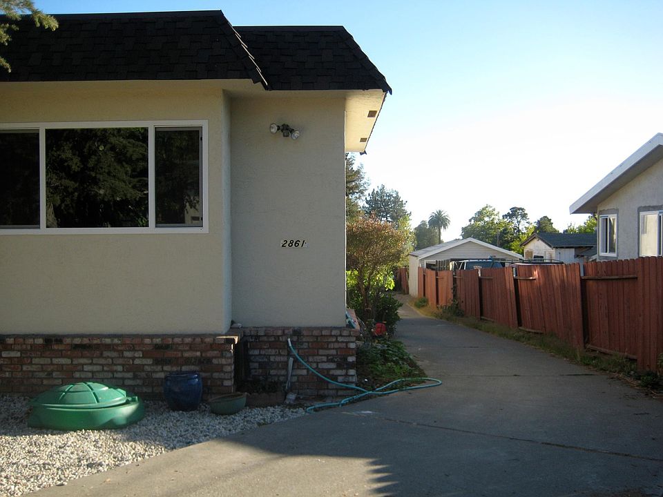 front of the property