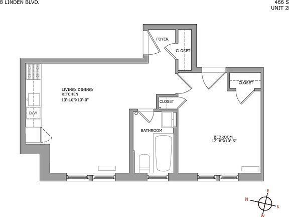 2nd image of 58 Linden Blvd APT 2H