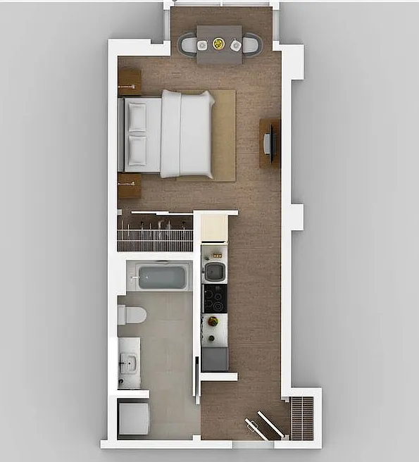 Floor plan Studio