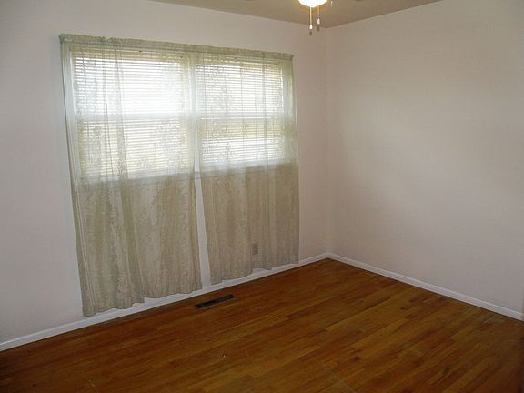 Bedroom with wood floors! 