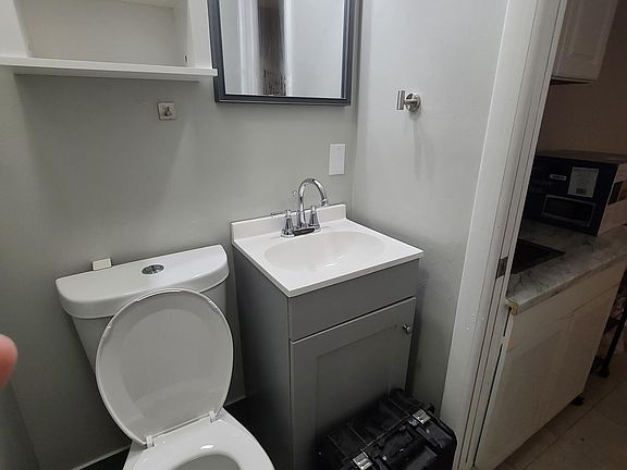 bathroom area