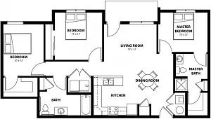 Floor plan C1