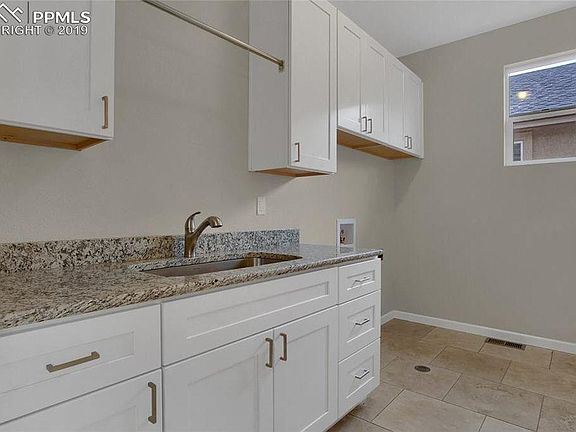 Washer and dryer included.