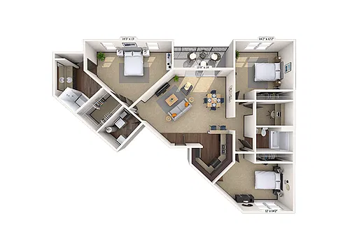 Floor plan Carlyle