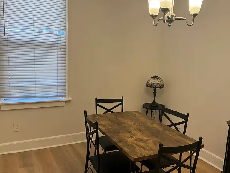 Dining room/office space