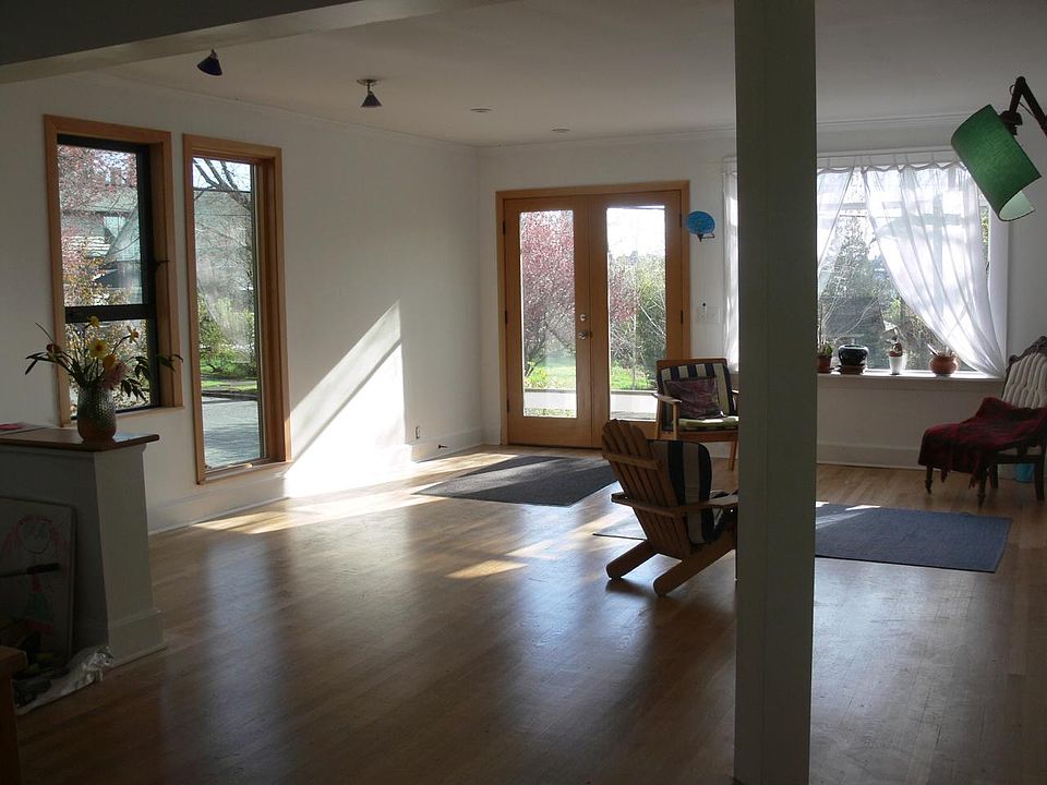 Living room from dining area