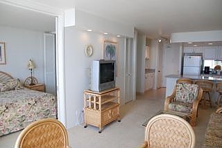 Looking towards the kitchen from the living room