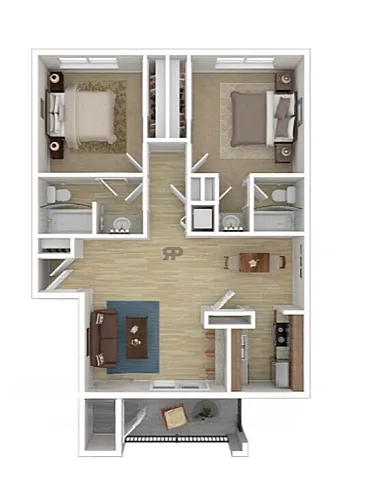 Floor plan B1