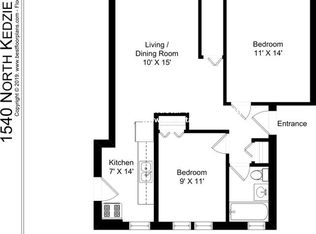 1540 N Kedzie Ave APT 3M, Chicago, IL 60651