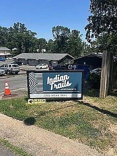 Indian Villas Sign
