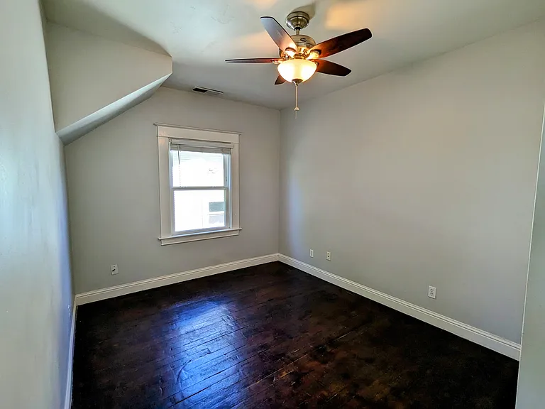 Two sunny bedrooms with ample closets.