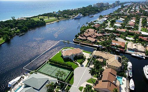 Includes adj tennis court